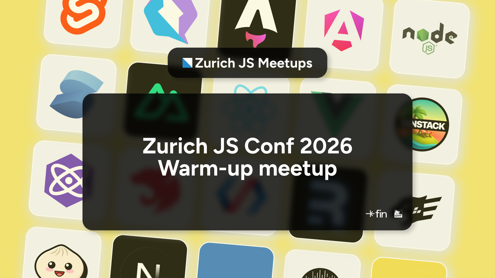Zurich JS Conf Warm-up meetup - ZurichJS event